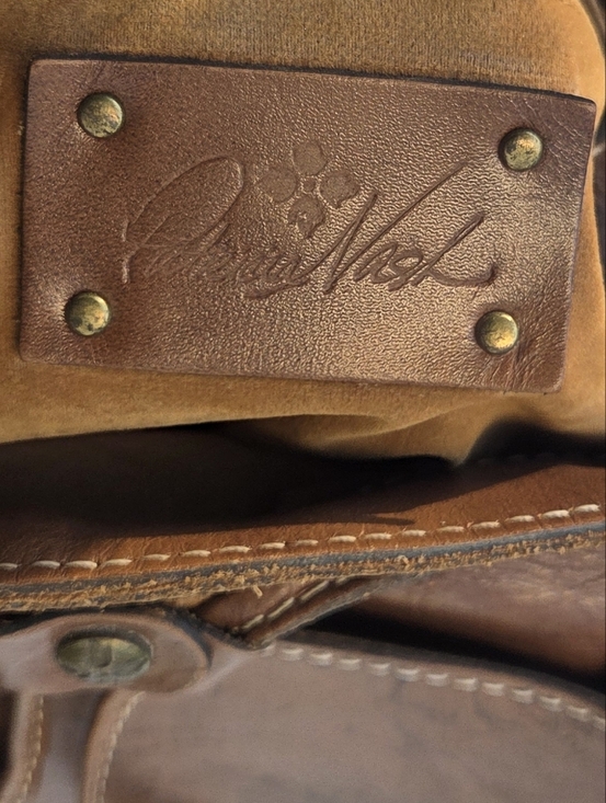 Patricia Nash leather Aberdeen Map Embossed collection backpack main image 8